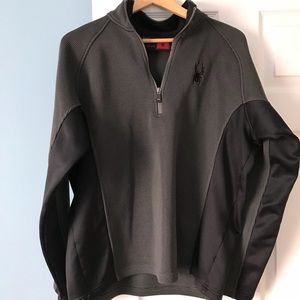 Men’s size Large 1/2 zip spyder jacket